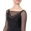 Capezio Dusk Mesh, ženski top z dolgimi rokavi