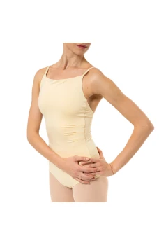 Capezio Wistful Camisole Leotard, ženski dres z nežnim naborkom