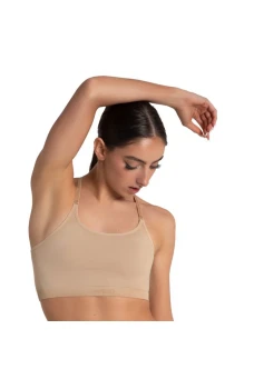 Capezio brezšivni daljši modrček za dame 