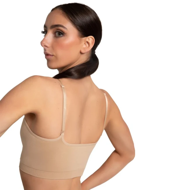 Capezio brezšivni daljši modrček za dame Capezio brezšivni daljši modrček za dame