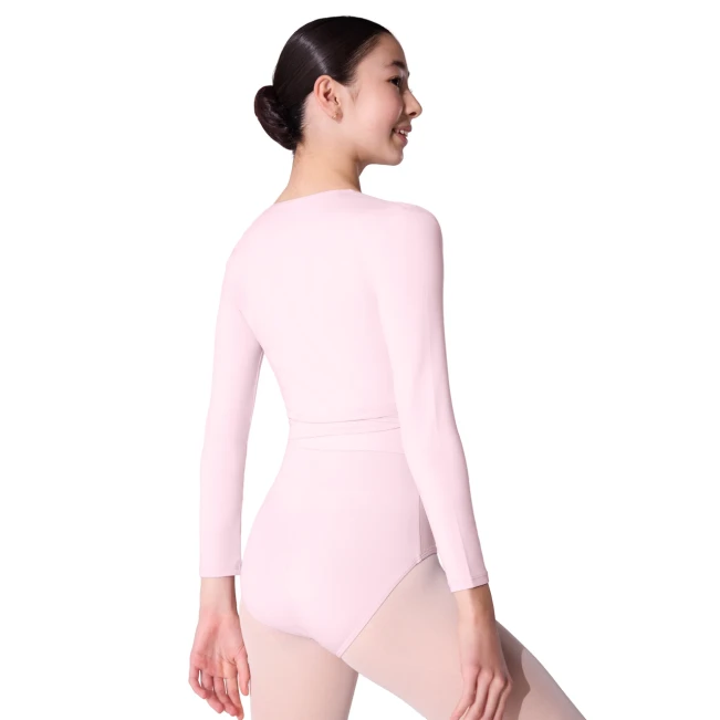 Capezio Essentials Wrap Top, dekliški top na zavezovanje