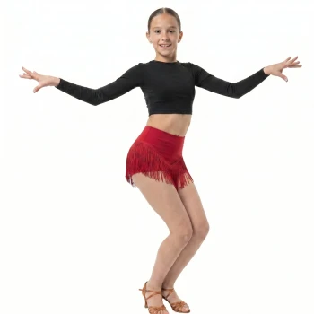 Dancee Wendy, otroške kratke hlače s resicami