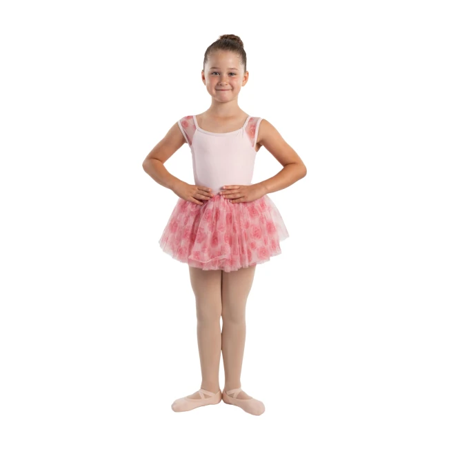 Capezio Camellia, dres s tutu krilcem Capezio Camellia, dres s tutu krilcem