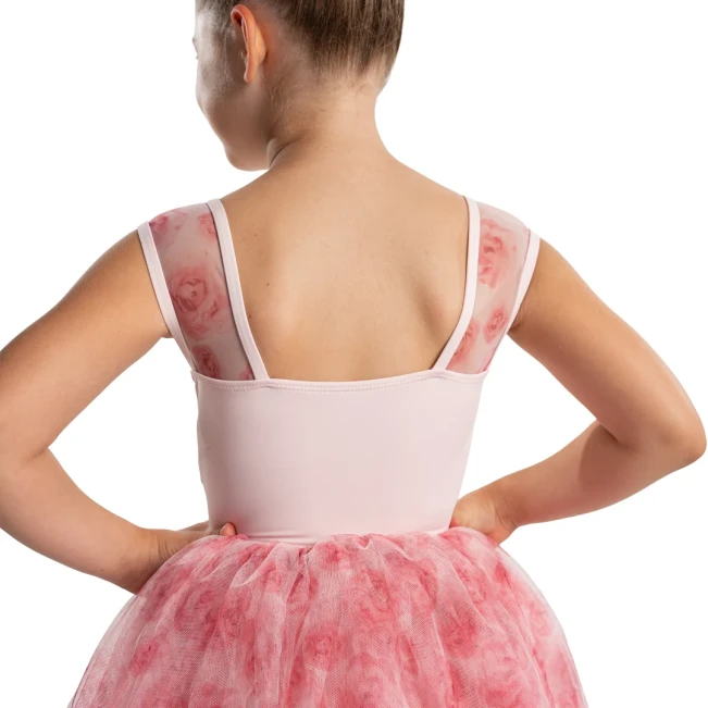 Capezio Camellia, dres s tutu krilcem Capezio Camellia, dres s tutu krilcem