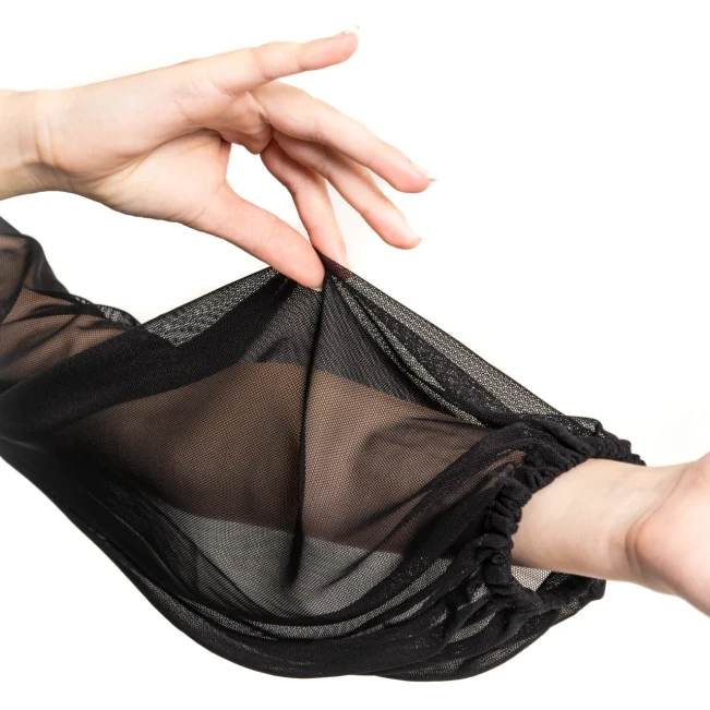 FSD Kamila mrežica, žensko body z mrežastimi rokavi