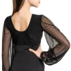 FSD Kamila mesh, dekliški body z mrežastimi rokavi FSD Kamila mesh, dekliški body z mrežastimi rokavi