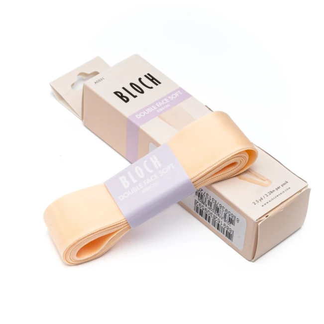 Bloch Double Face Soft Ribbon, obojestranski satenasti trakovi Bloch Double Face Soft Ribbon, obojestranski satenasti trakovi