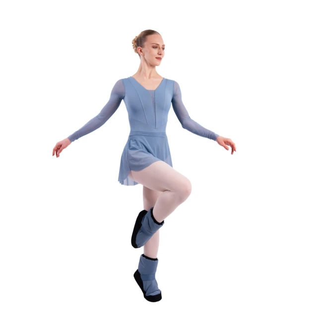 GP Warm up Lesson booties, plesna obutev za ogrevanje - Modra - Niagara GP