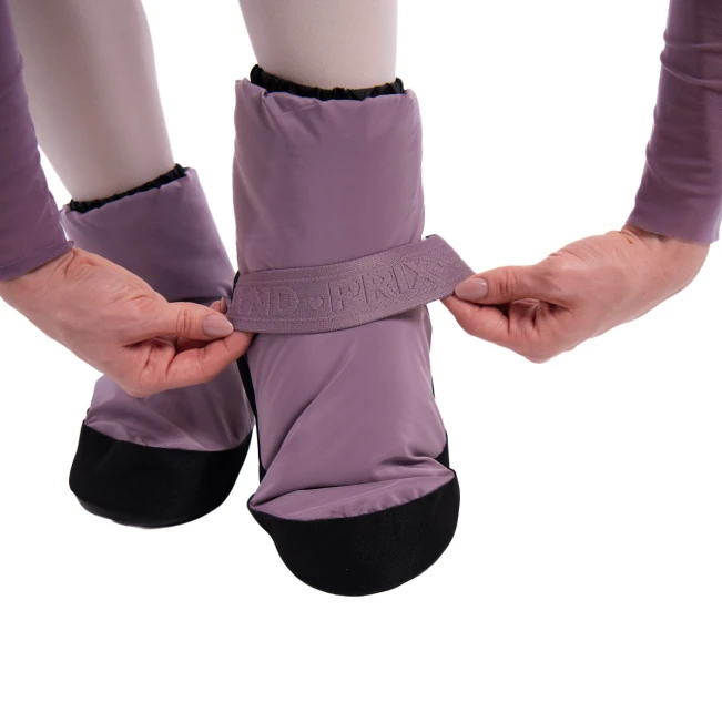 GP Warm up Lesson booties, plesna obutev za ogrevanje - Vijolična - Vintage vijolična GP
