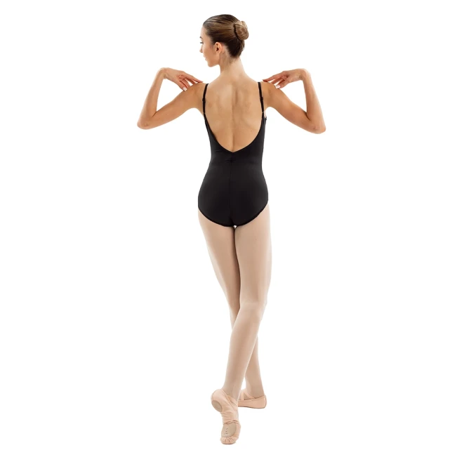 Capezio Essential Camisole leotard, damski dres na tanke naramnice Capezio Essential Camisole leotard, damski dres na tanke naramnice