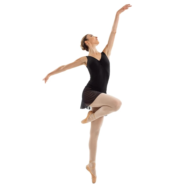 Capezio Essential Pull on Skirt, žensko krilo z elastičnim pasom 