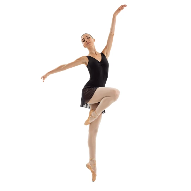 Capezio Essential Pull on Skirt, žensko krilo z elastičnim pasom 