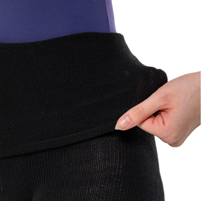 Intermezzo Panlongband, tanjše pletene hlače Intermezzo Panlongband, tanjše pletene hlače - Črna