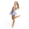 Mirella Glow majica brez rokavov, otroški dres z debelimi naramnicami s tutu krilcem Mirella Glow majica brez rokavov, otroški dres z debelimi naramnicami s tutu krilcem