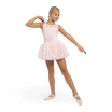 Mirella Glow majica brez rokavov, otroški dres z debelimi naramnicami s tutu krilcem Mirella Glow majica brez rokavov, otroški dres z debelimi naramnicami s tutu krilcem