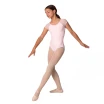 Mirella Soft mesh cap sleeve leotard, otroški dres