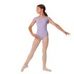 Mirella Soft mesh cap sleeve leotard, otroški dres