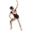Mirella Black leotard s kapastimi rokavi, ženski dres Mirella Black leotard s kapastimi rokavi, ženski dres