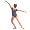 Mirella Pleated Bod Cap sleeve leotard M5096LM, dámsky dres s rukávom Mirella Pleated Bod Cap sleeve leotard M5096LM, dámsky dres s rukávom
