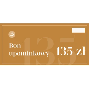 Bon upominkowy o wartości 135 Zł