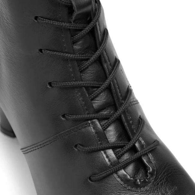 Rumpf Folklore boots, ženski usnjeni plesni škornji