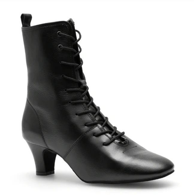 Rumpf Folklore boots, ženski usnjeni plesni škornji
