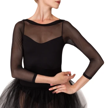 So Danca Elise, dres s trikvartnim mrežastim rokavom