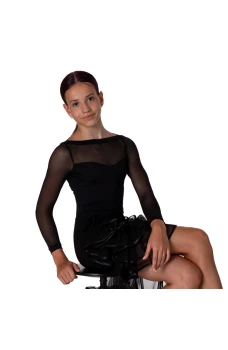 So Danca Elise plesni dres za deklice s tričetrtinskim rokavom