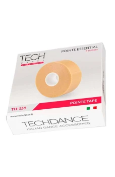 Tech Dance Pointe tape, elastični trak za zaščito pred otiščanci