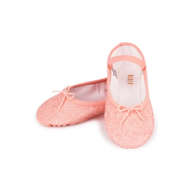 Bloch Sparkle, bleščeče baletne copatke za otroke