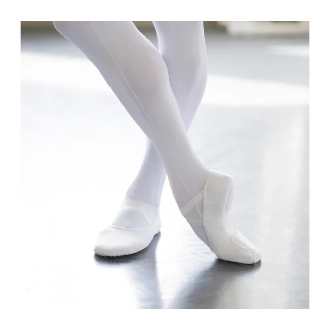 Capezio MR JAMES WHITESIDE BALLET SHOE, baletné cvičky - Bela Capezio MR JAMES WHITESIDE BALLET SHOE, baletné cvičky - Bela