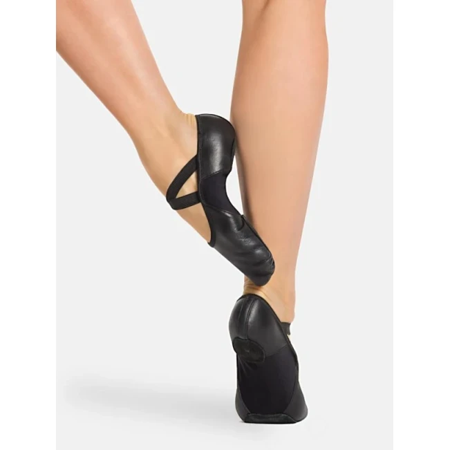 Capezio HANAMI, usnjeni baletni copati - Črna Capezio HANAMI, usnjeni baletni copati - Črna