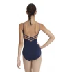 Capezio V-izrez, ženski baletni dres s tankimi naramnicami