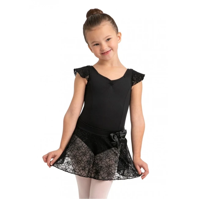 Capezio, čipkana krilca z elastičnim pasom