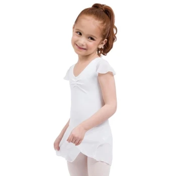 Capezio flutter sleeve dress, obleka s krilcem