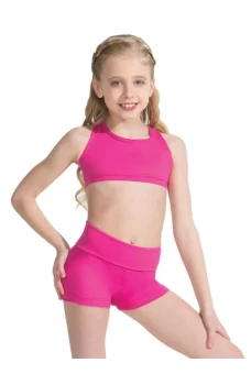 Capezio Foldover Boyshort, otroške kratke hlače