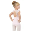 Capezio triko z napihnjenimi rokavi in izrezom na hrbtu, otroški dres Capezio triko z napihnjenimi rokavi in izrezom na hrbtu, otroški dres