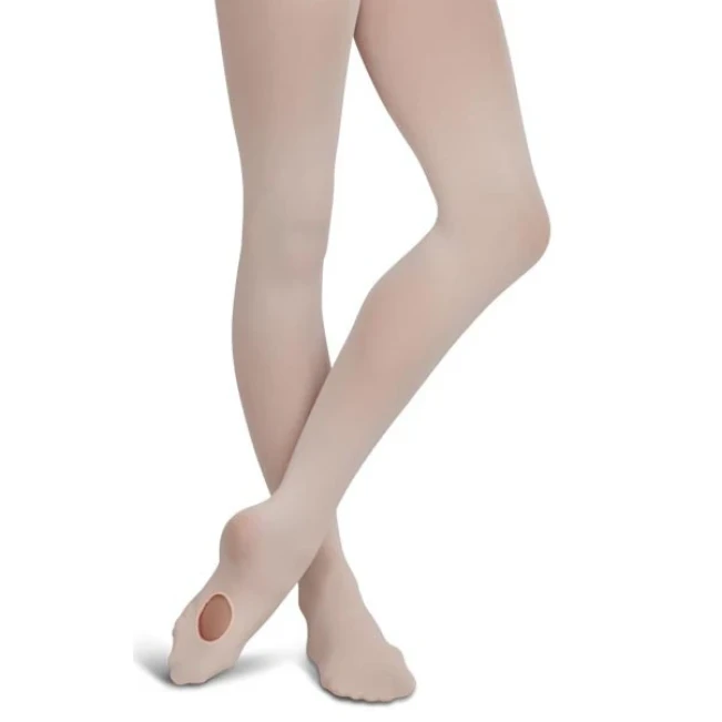 Capezio ultra soft transition tights, konvertibilne nogavice za otroke