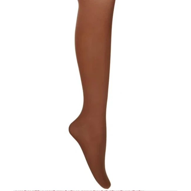 Capezio ultra soft transition tights, konvertibilne pančucháče pre deti - Hnedá java Capezio