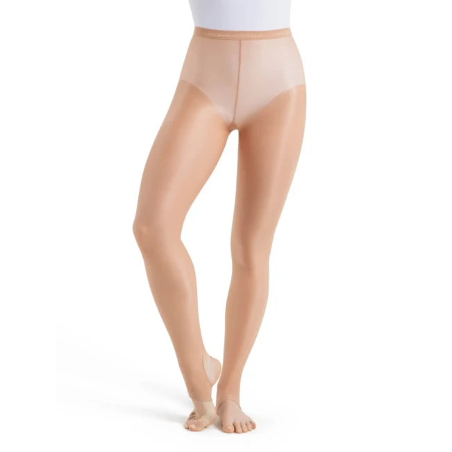 Capezio ultra bleščeče, sijoče hlačne nogavice s stopali Capezio ultra bleščeče, sijoče hlačne nogavice s stopali