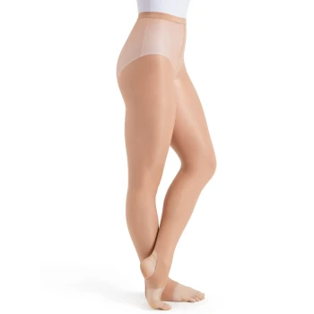 Capezio ultra bleščeče, sijoče hlačne nogavice s stopali