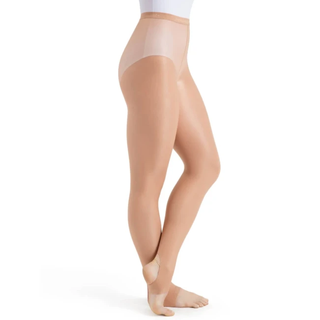Capezio ultra bleščeče, sijoče hlačne nogavice s stopali Capezio ultra bleščeče, sijoče hlačne nogavice s stopali