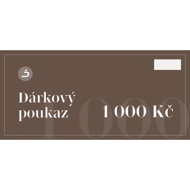 Darilni bon 1000 Kč