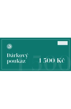 Darilni bon 1500 Kč Darilni bon 1500 Kč