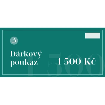Darilni bon 1500 Kč