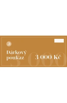 Darilni bon 3000 Kč Darilni bon 3000 Kč