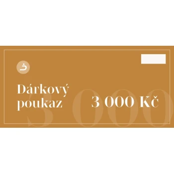 Darilni bon 3000 Kč