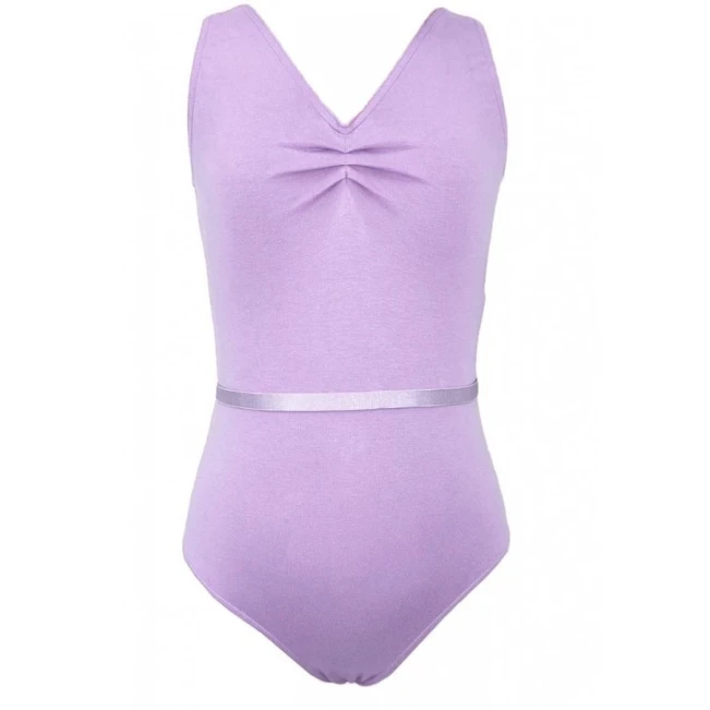 Capezio, dekliško baletno triko na široke naramnice