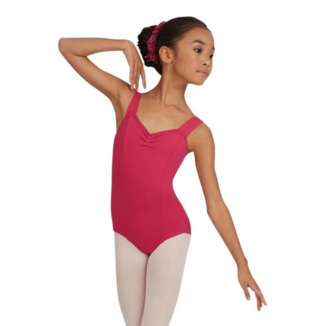 Capezio Wide Strap Leotard, otroški dres s širokimi naramnicami Capezio Wide Strap Leotard, otroški dres s širokimi naramnicami