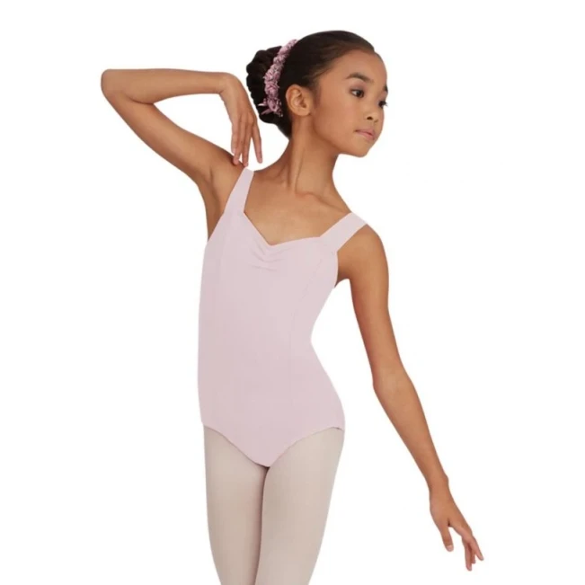 Capezio Wide Strap Leotard, otroški dres s širokimi naramnicami Capezio Wide Strap Leotard, otroški dres s širokimi naramnicami